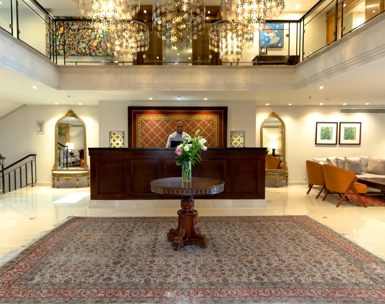 Lobby of the Kahila Nile Cruise Nile cruise